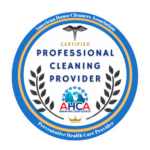 AHCA certified cleaning professional